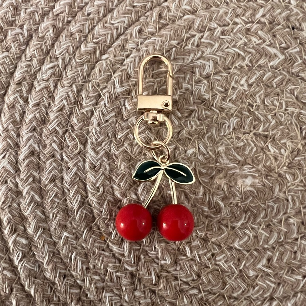Cherry Keychain